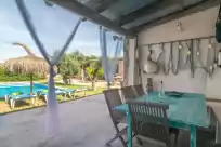 Ferienhaus auf Son blau