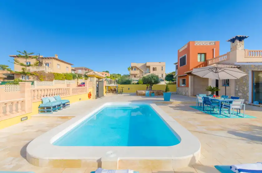 Ferienhaus auf La playita, Badia Gran