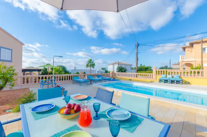Ferienhaus auf La playita, Badia Gran