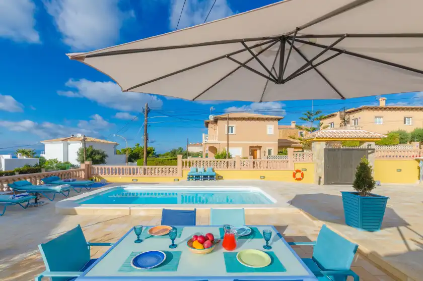 Ferienhaus auf La playita, Badia Gran