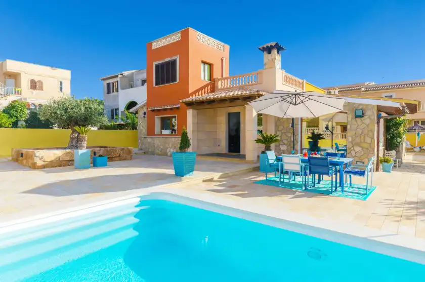 Ferienhaus auf La playita, Badia Gran
