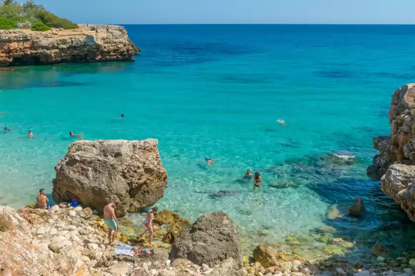 Ferienhaus auf Cala rafalino, s'Illot-Cala Morlanda