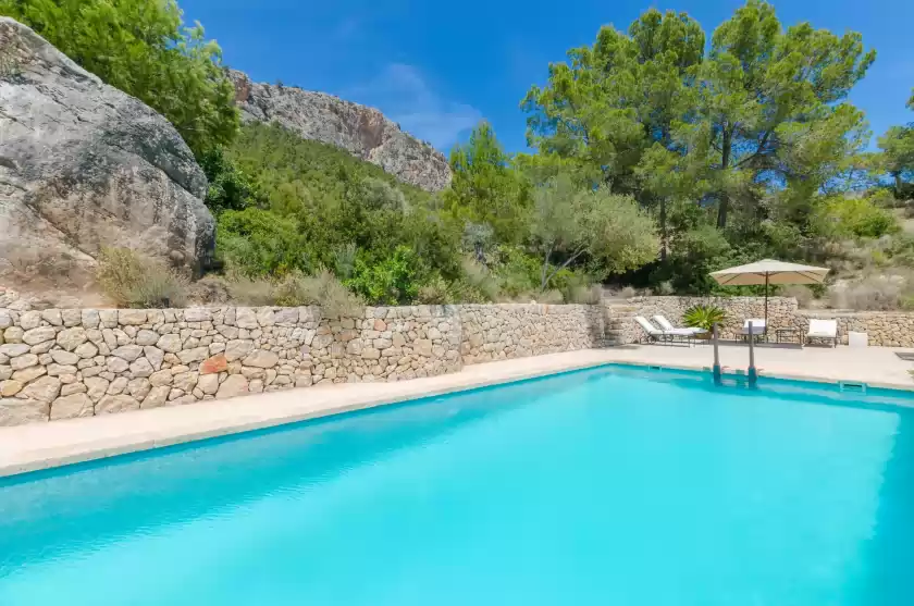Ferienhaus auf Puig de garrafa, Andratx