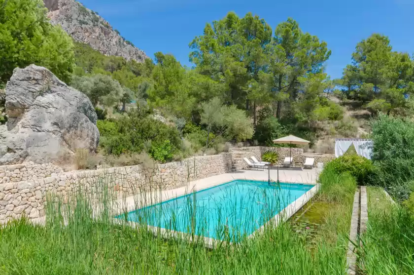 Ferienhaus auf Puig de garrafa, Andratx