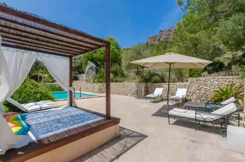 Ferienhaus auf Puig de garrafa, Andratx