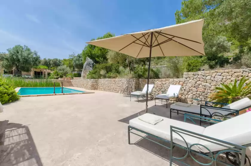 Ferienhaus auf Puig de garrafa, Andratx