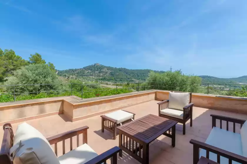 Ferienhaus auf Puig de garrafa, Andratx