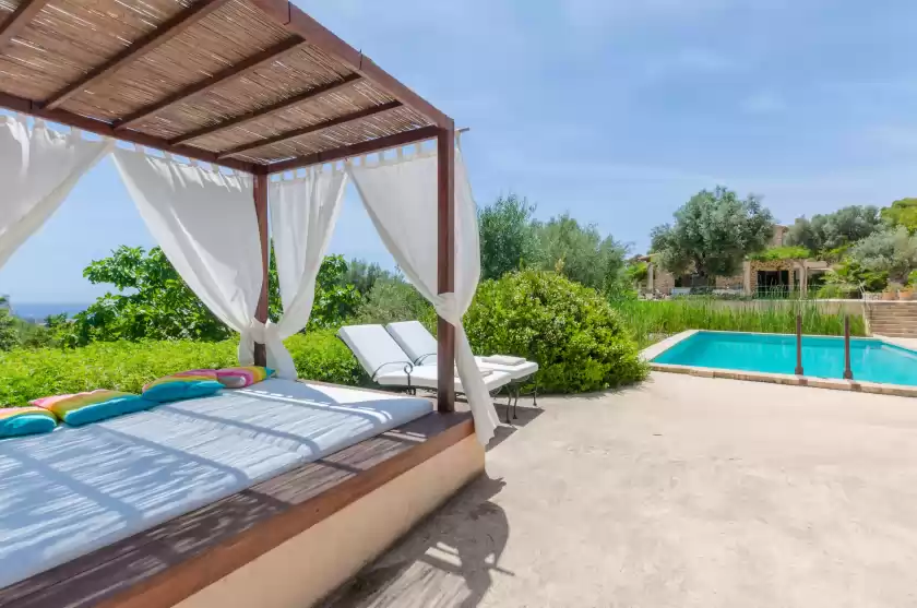 Ferienhaus auf Puig de garrafa, Andratx