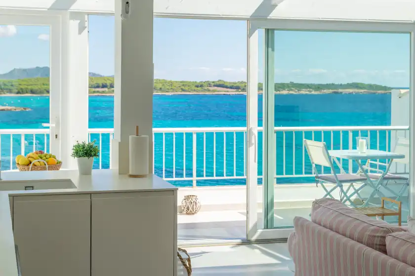 Holiday rentals in Marinamar sea view, s'Illot-Cala Morlanda