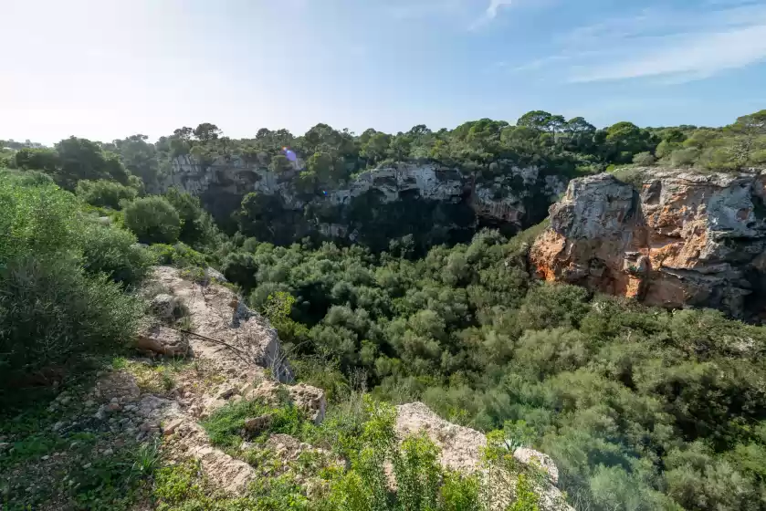 Ferienhaus auf The torrent's observer holiday home, Cala Pi