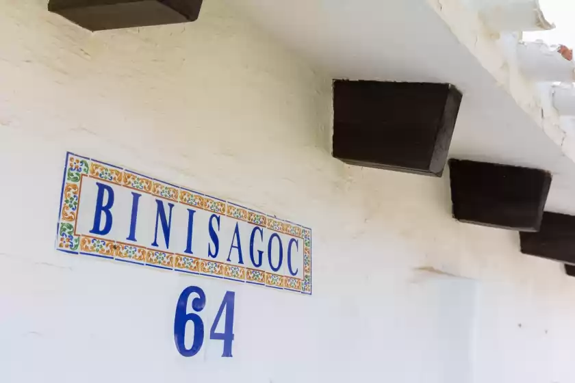 Alquiler vacacional en Binisagoc a, Binibèquer Vell