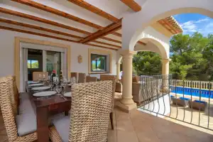 Anngo dos 10 pax - Ferienhaus auf el Poble Nou de Benitatxell/Benitachell