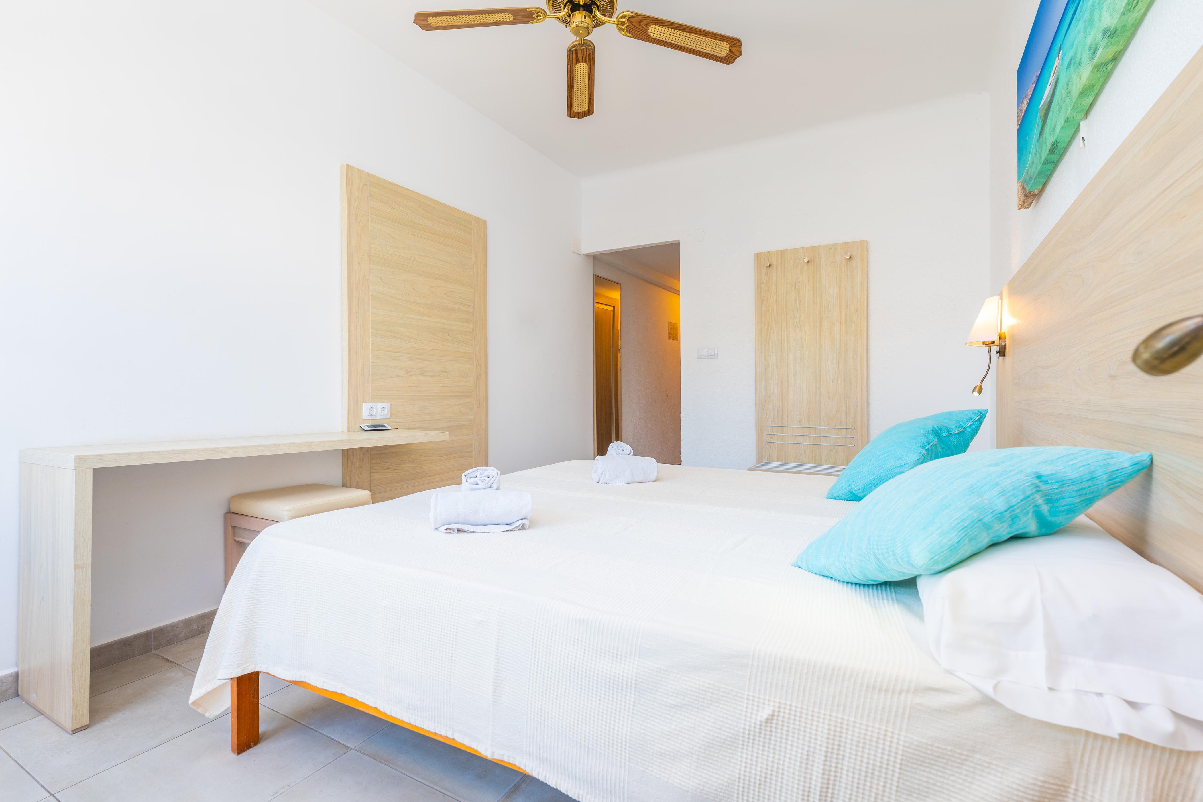 Swimming pool area near Hotel Antares Hab. Estandard in Spain