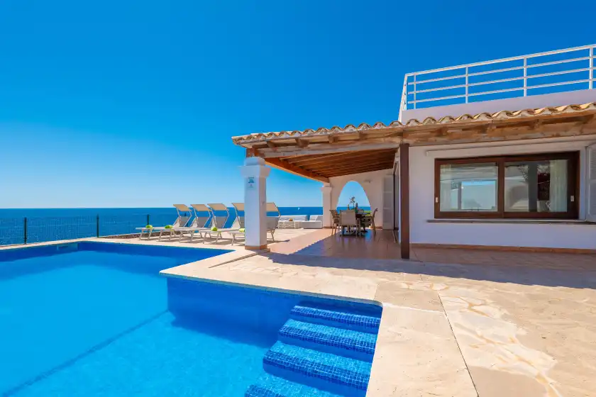 Ferienhaus auf Villa sol naixent, Cala Serena