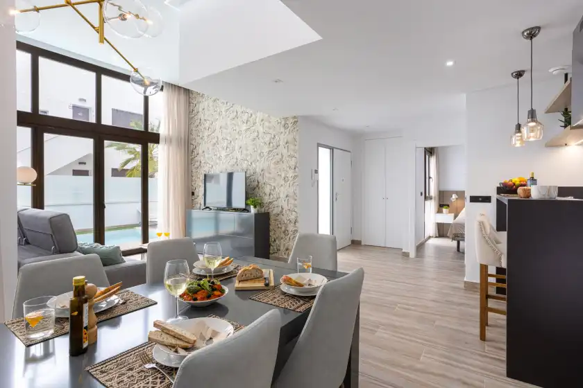 Ferienhaus auf Laguna beach villa veintidos, San Miguel de Salinas