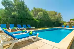 Villa blanca - Ferienhaus in Cala Ferrera