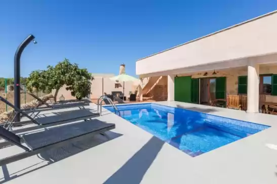 Short de son fideu in s'Estanyol de Migjorn, Llucmajor, Mallorca, Illes Balears, España