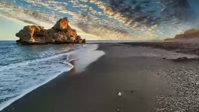 Playa Peñón del Cuervo, Málaga